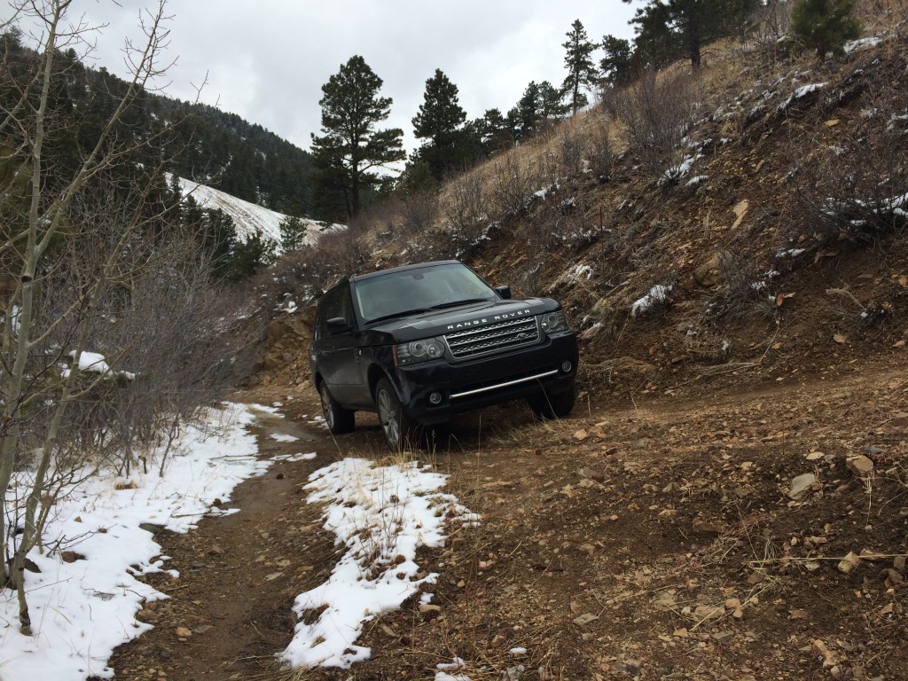 2011 Range Rover Supercharged off road in Boulder